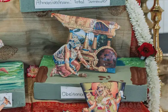 Atmanivedanam — total surrender.